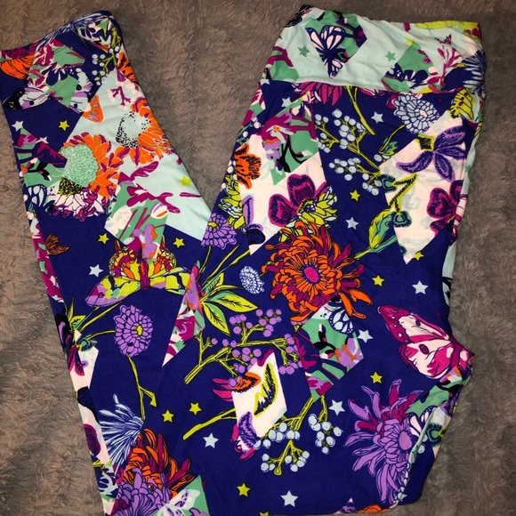 LuLaRoe Tall & Curvy Leggings - Picture 1 of 4